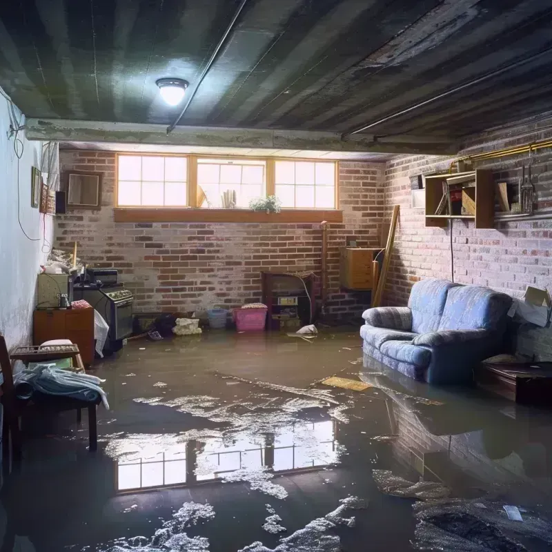 Flooded Basement Cleanup in La Presa, CA